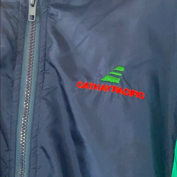 Vintage Cathay pacific wind jacket airline pilot - Picture 2 of 5